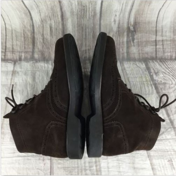 Michael Toschi Mens 9 Ankle Chukka Boots Suede - Picture 7 of 8